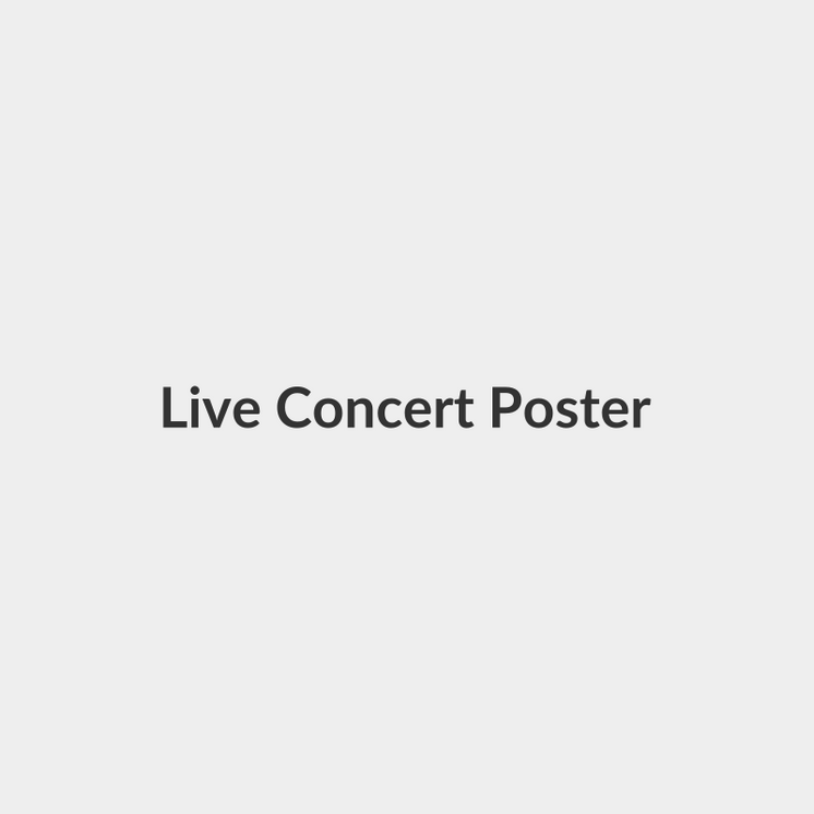 Live Concert Poster