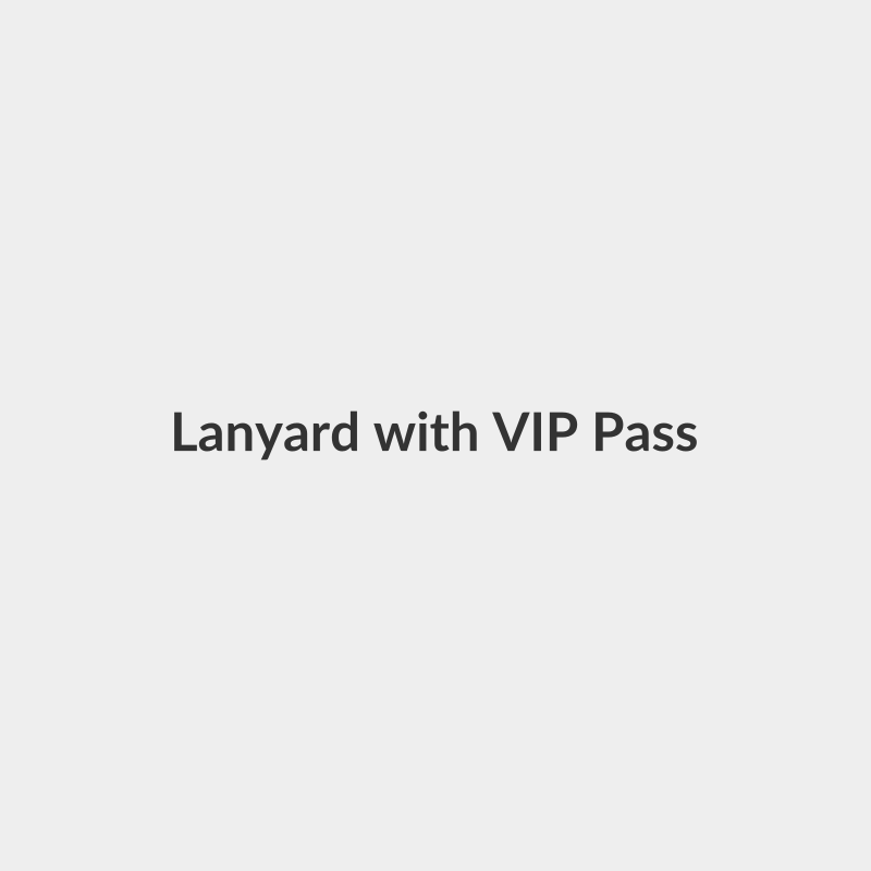 Lanyard with VIP Pass