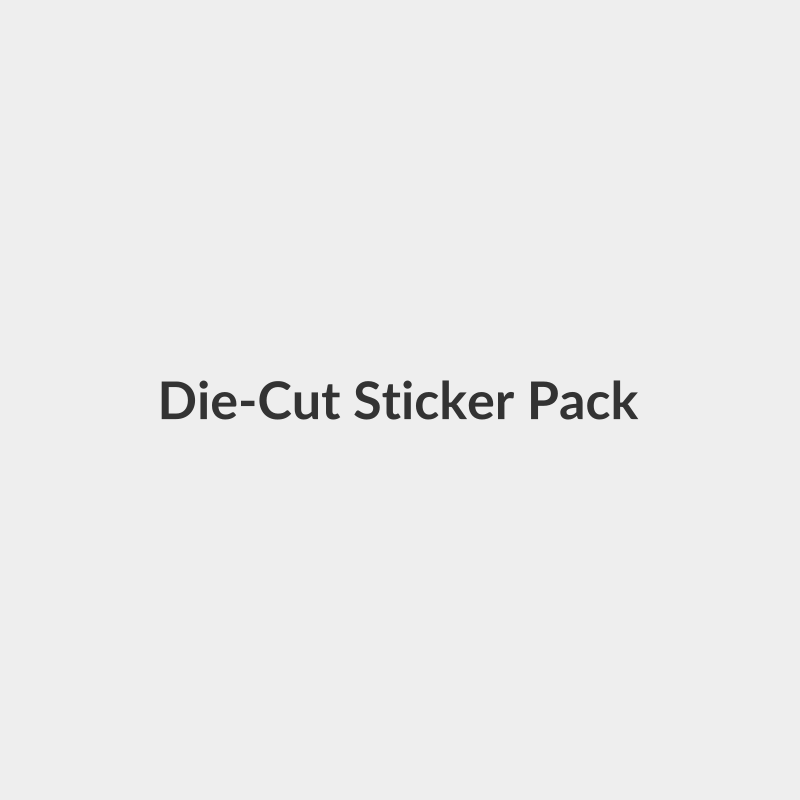 Die-Cut Sticker Pack