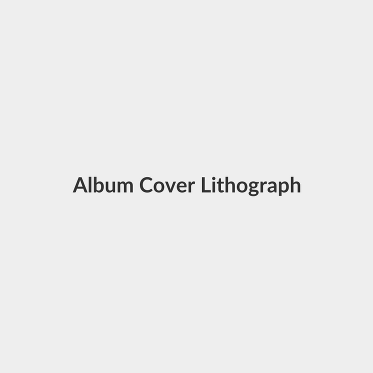 Album Cover Lithograph
