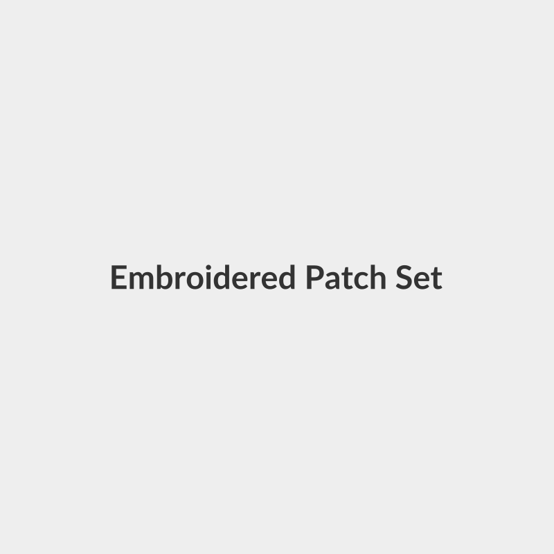 Embroidered Patch Set