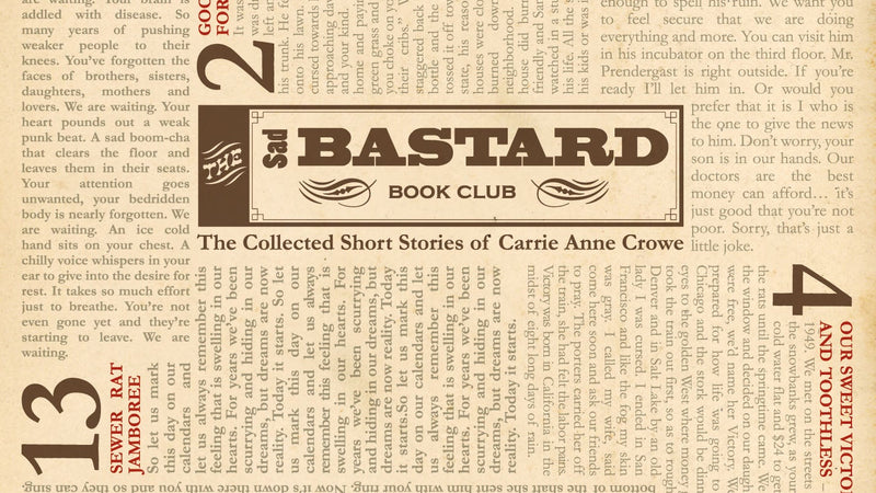 The Collected Short Stories of Carrie Anne Crowe